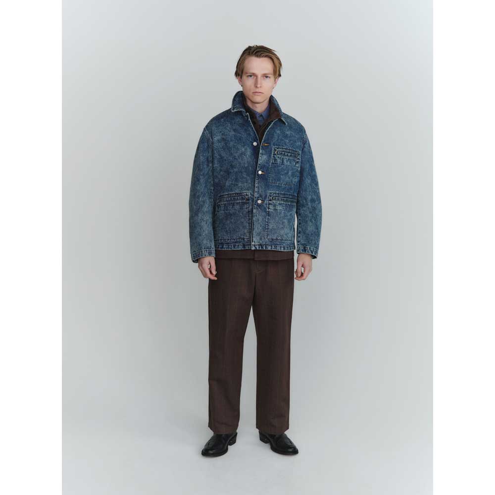 Grosgrain Stripe Wide Pants