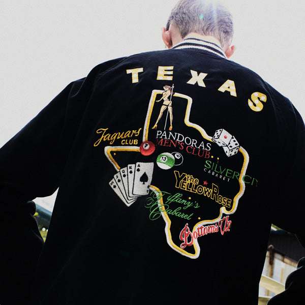 Texas Stripclubs Reversible Souvenir JKT