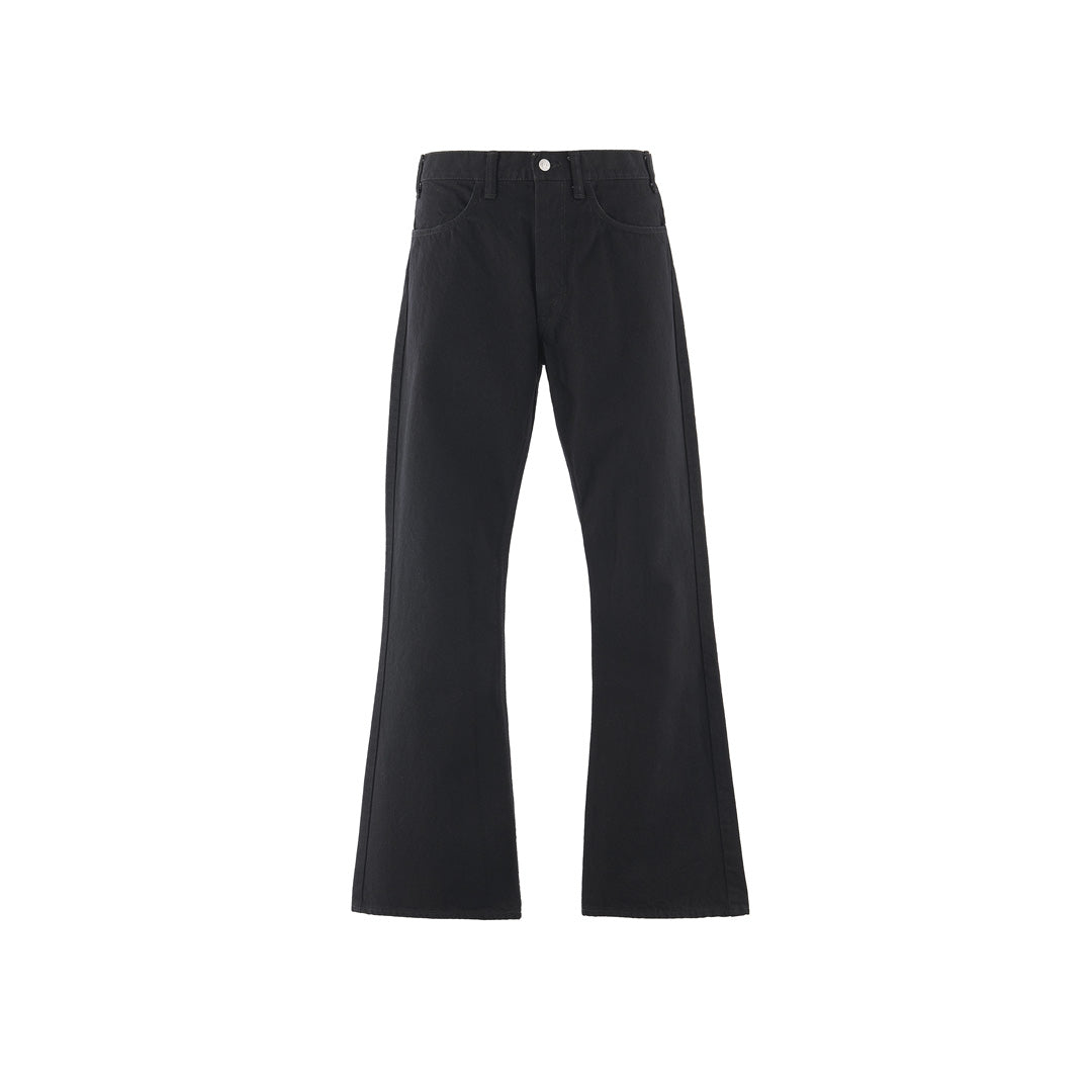 Saint Mxxxxxx (セントマイケル ) BLACK FLARE DENIM PANTS (SM-MK1