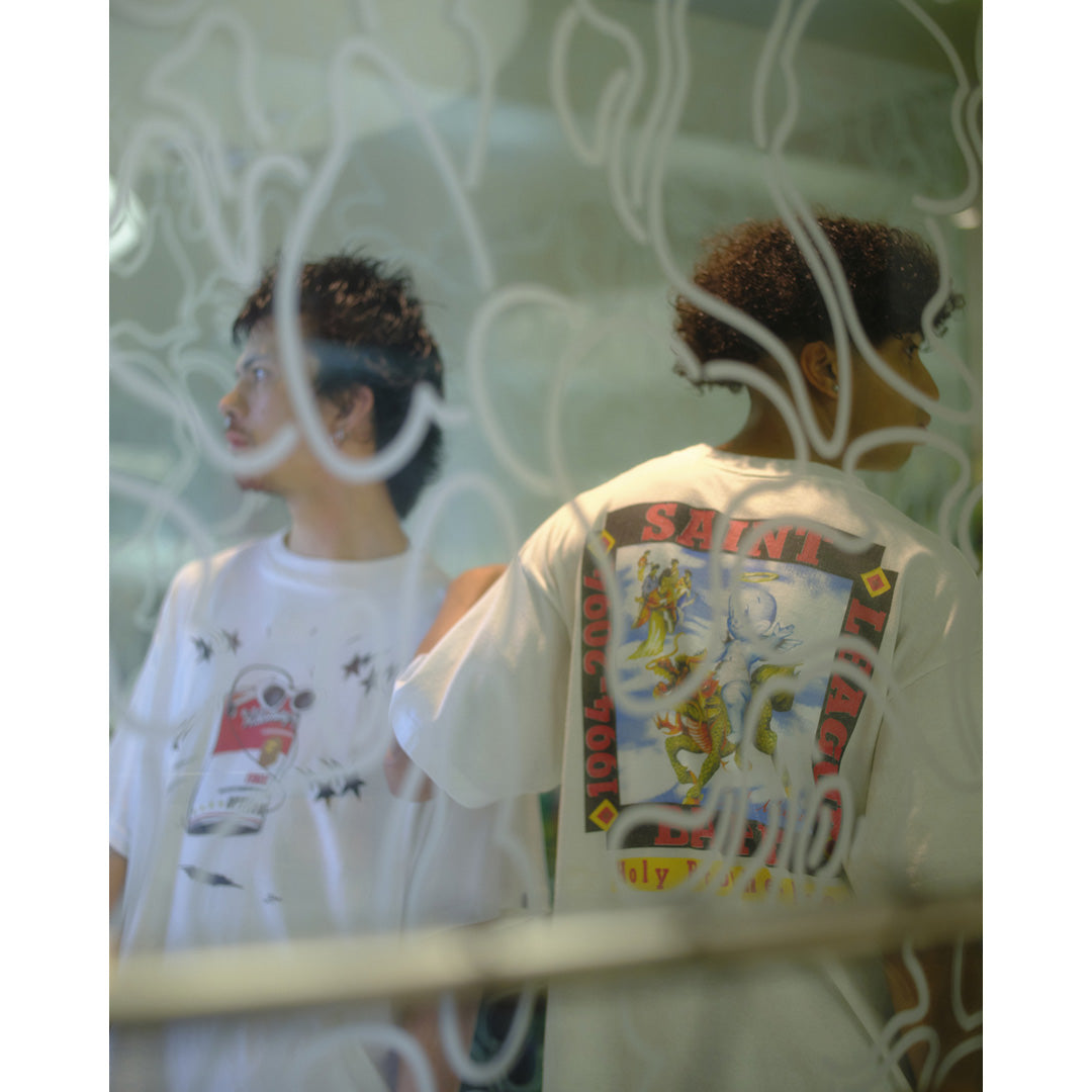SAINT Mxxxxxx × BAPE® SS T-SHIRT POOL