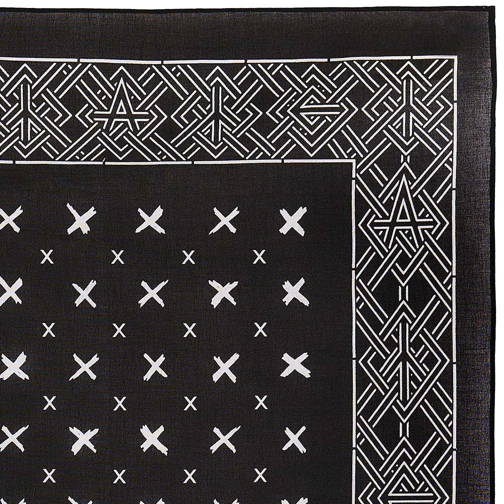 SAINT Mxxxxxx × blackmeans BANDANA CROSS(BLACK)