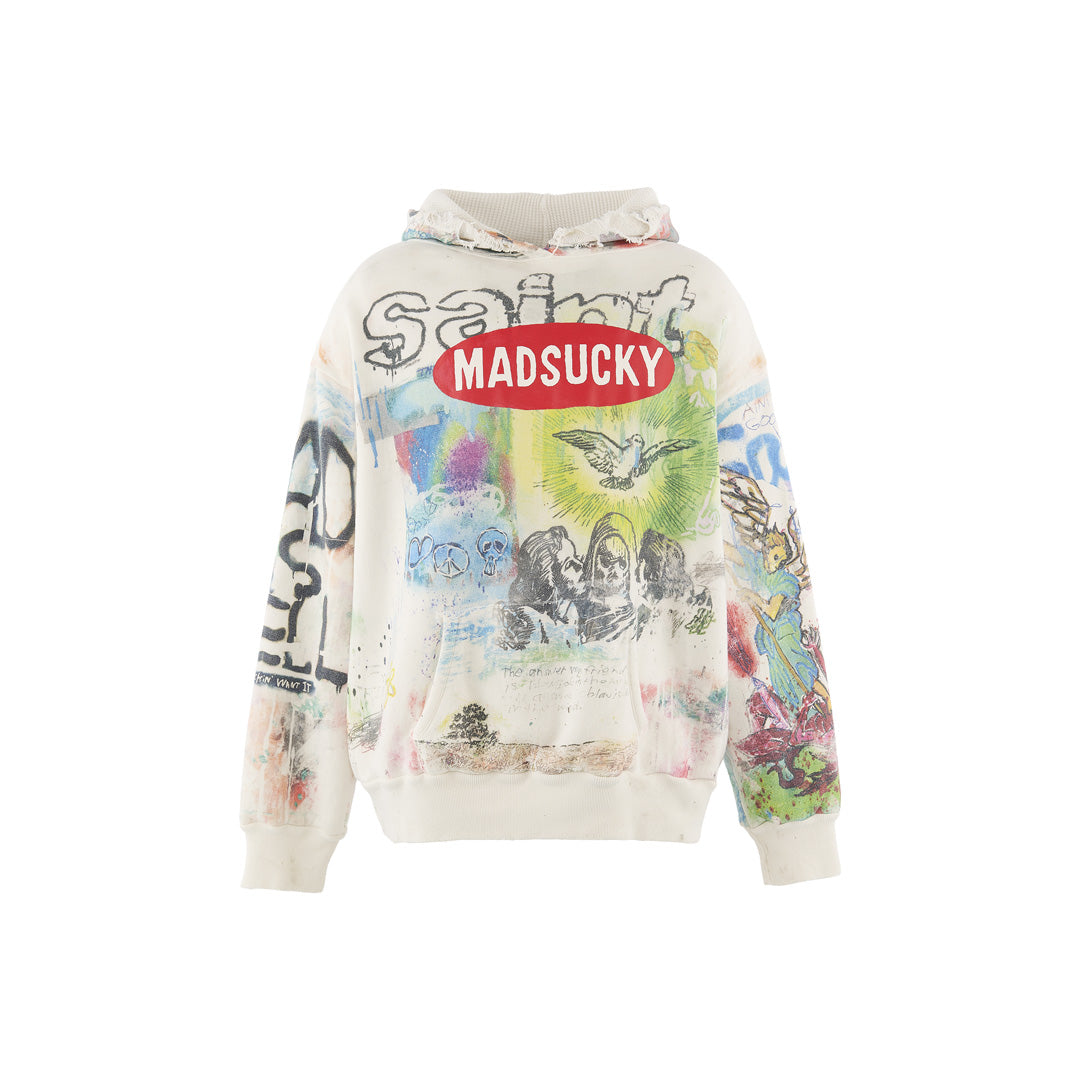 ©SAINT Mxxxxxx_MADSAKI DBLFACE HOODIE MADSUCKY