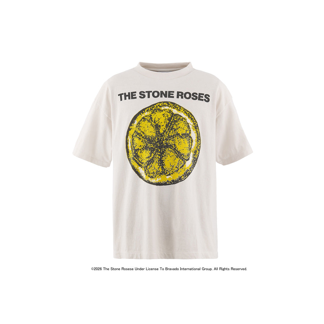 SAINT Mxxxxxx × THE STONE ROSES S/S T-SHIRT LEMON SM-MK8-0000-C75