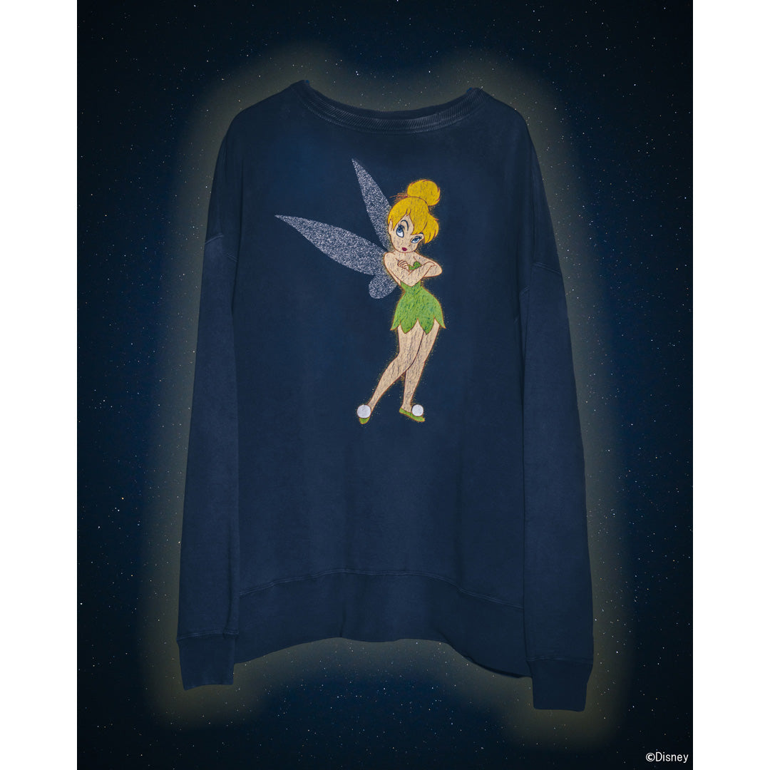 SAINT Mxxxxxx Disney CREW NECK SWEAT TINKER BELL