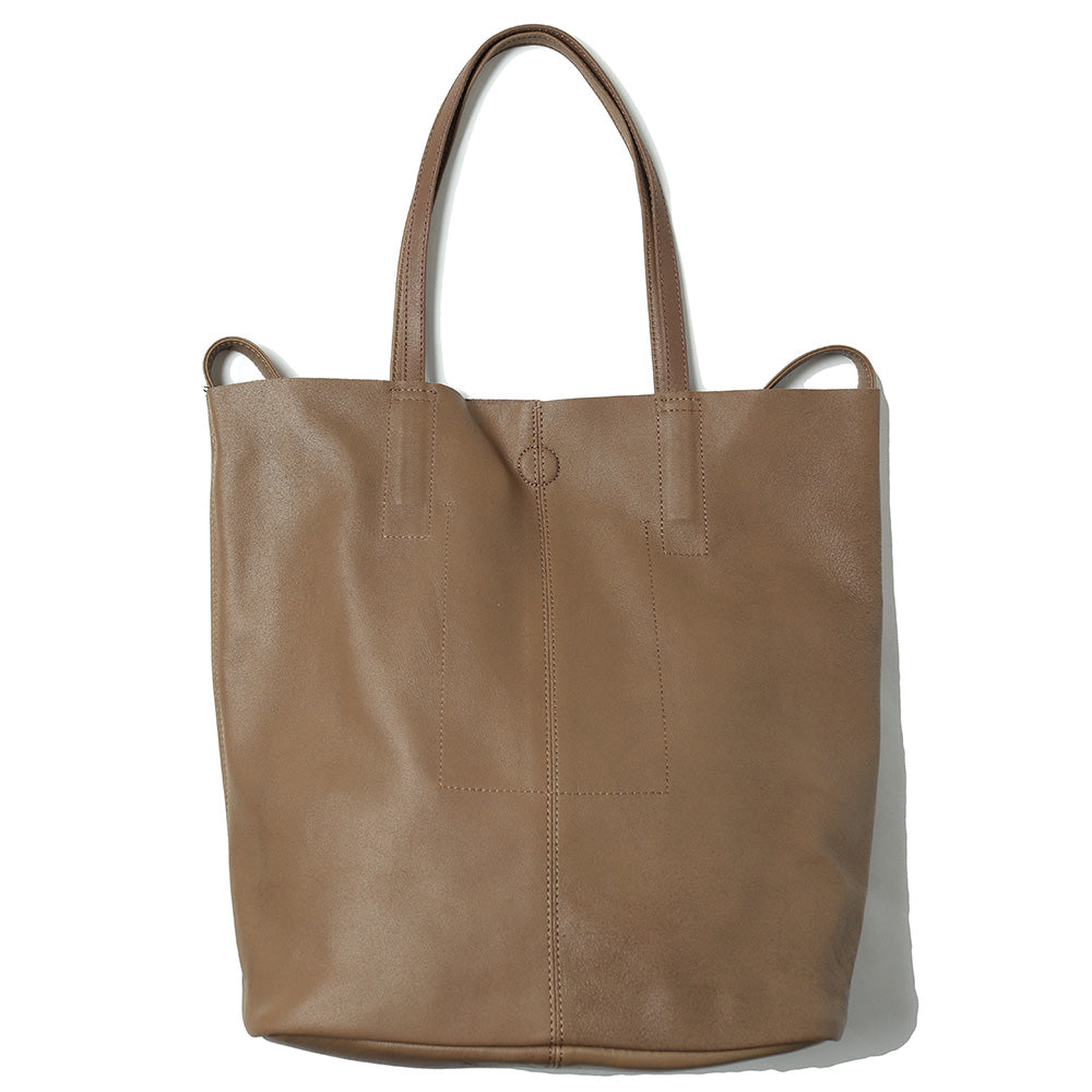 3WAY MEDIUM TOTE(L)(CAMEL)