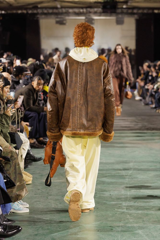 VEGAN BOA LEATHER JACKET