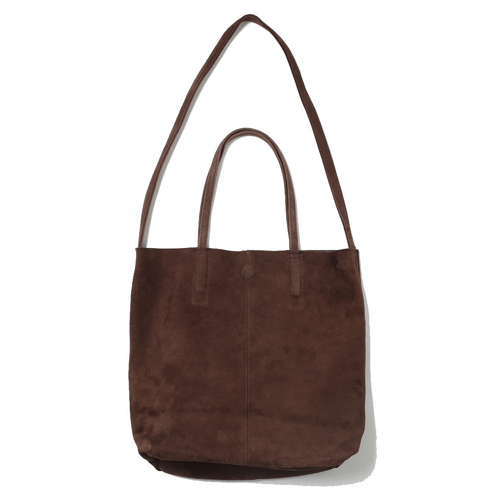 モルフェ 3WAY MEDIUM TOTE OIL SUEDE BROWN Morphee モルフェ 3WAY ミディアム トートバッグ ショルダーバッグ