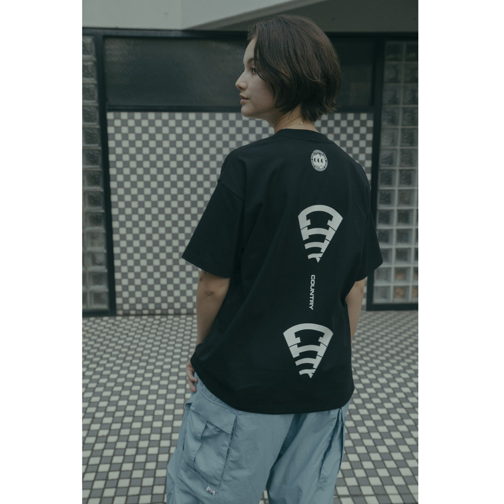 COTTON T-SHIRT CITY COUNTRY CITY