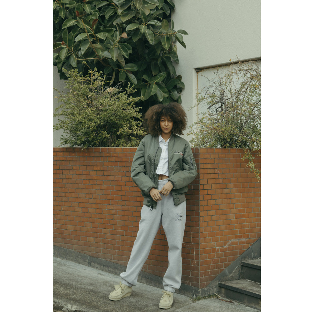 CITY COUNTRY CITY x AVIREX EMBROIDERED LOGO MA-1