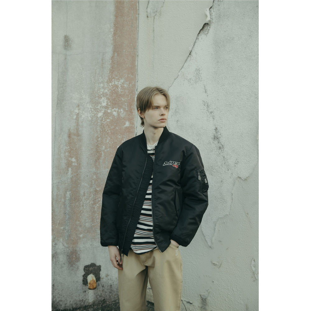 CITY COUNTRY CITY x AVIREX EMBROIDERED LOGO MA-1