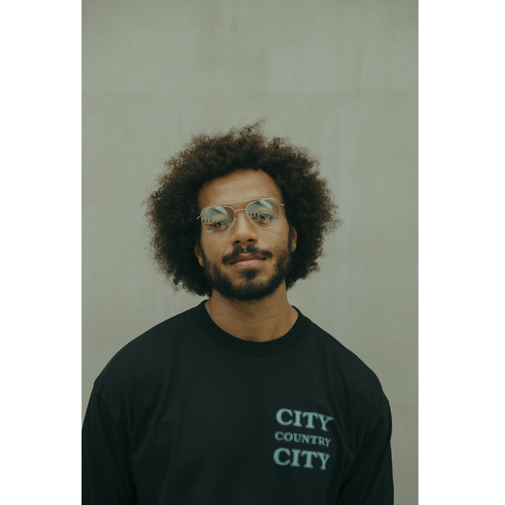 COTTON L/S T-SHIRT CITY COUNTRY CITY