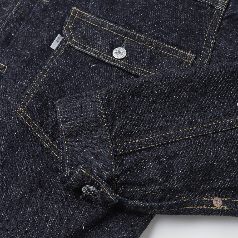 #001 T-BACK DENIM JACKET