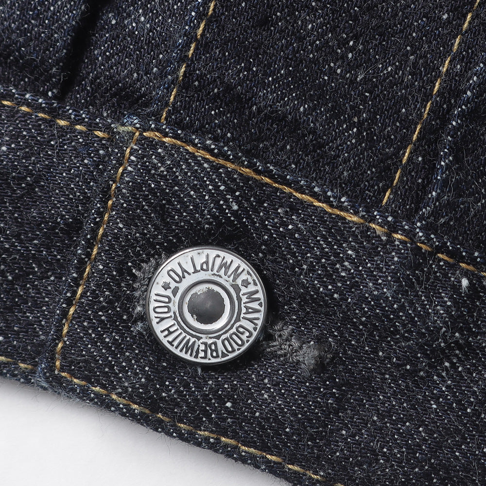 #001 T-BACK DENIM JACKET