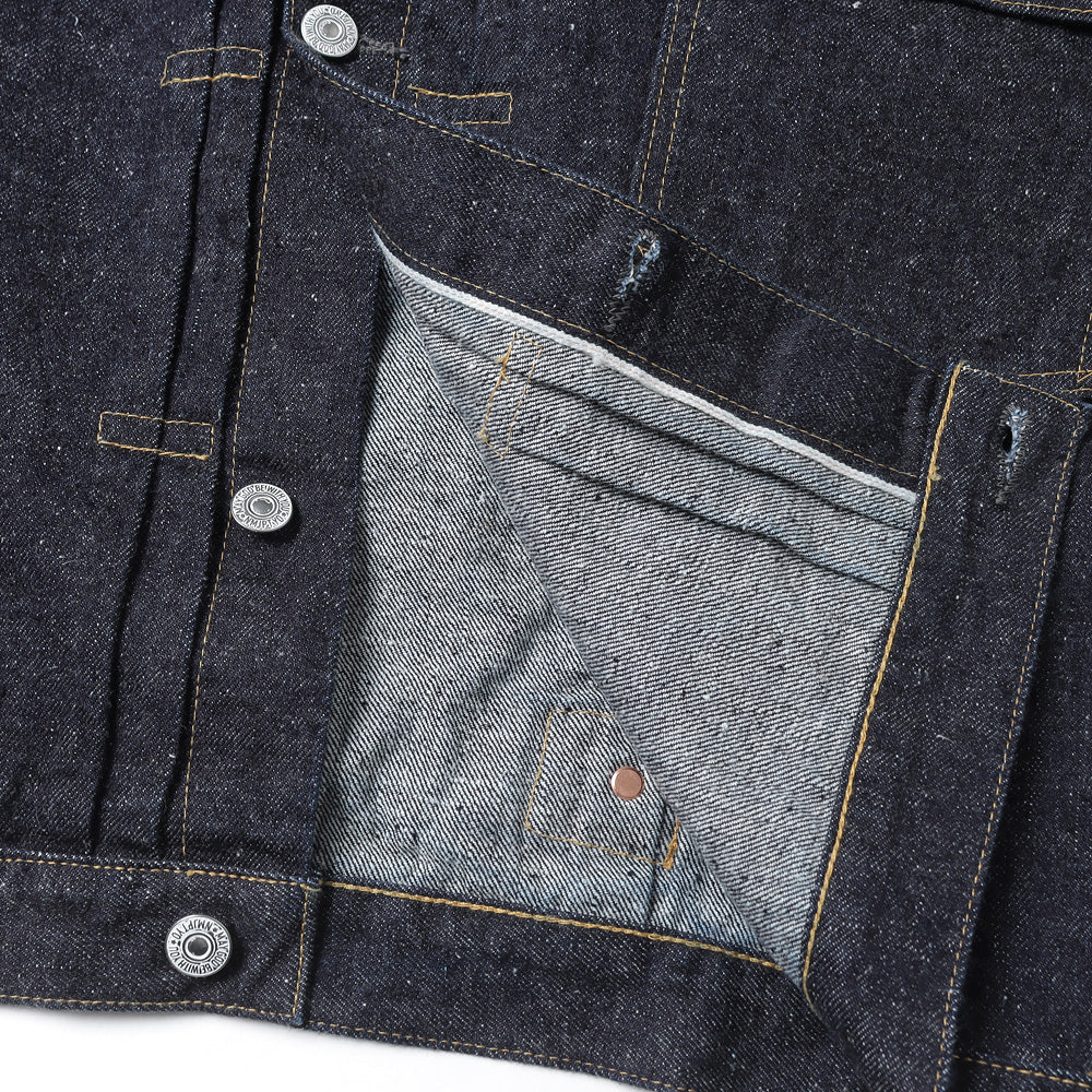 #001 T-BACK DENIM JACKET