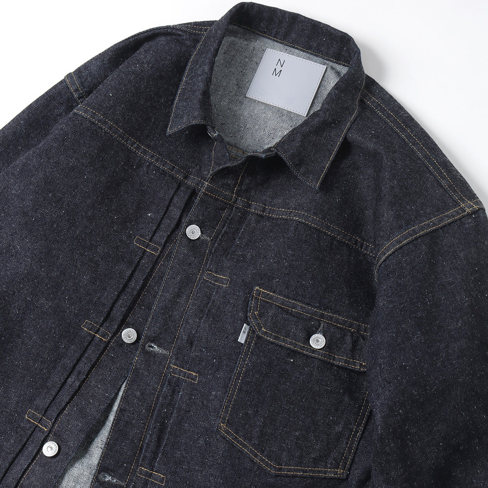 #001 T-BACK DENIM JACKET