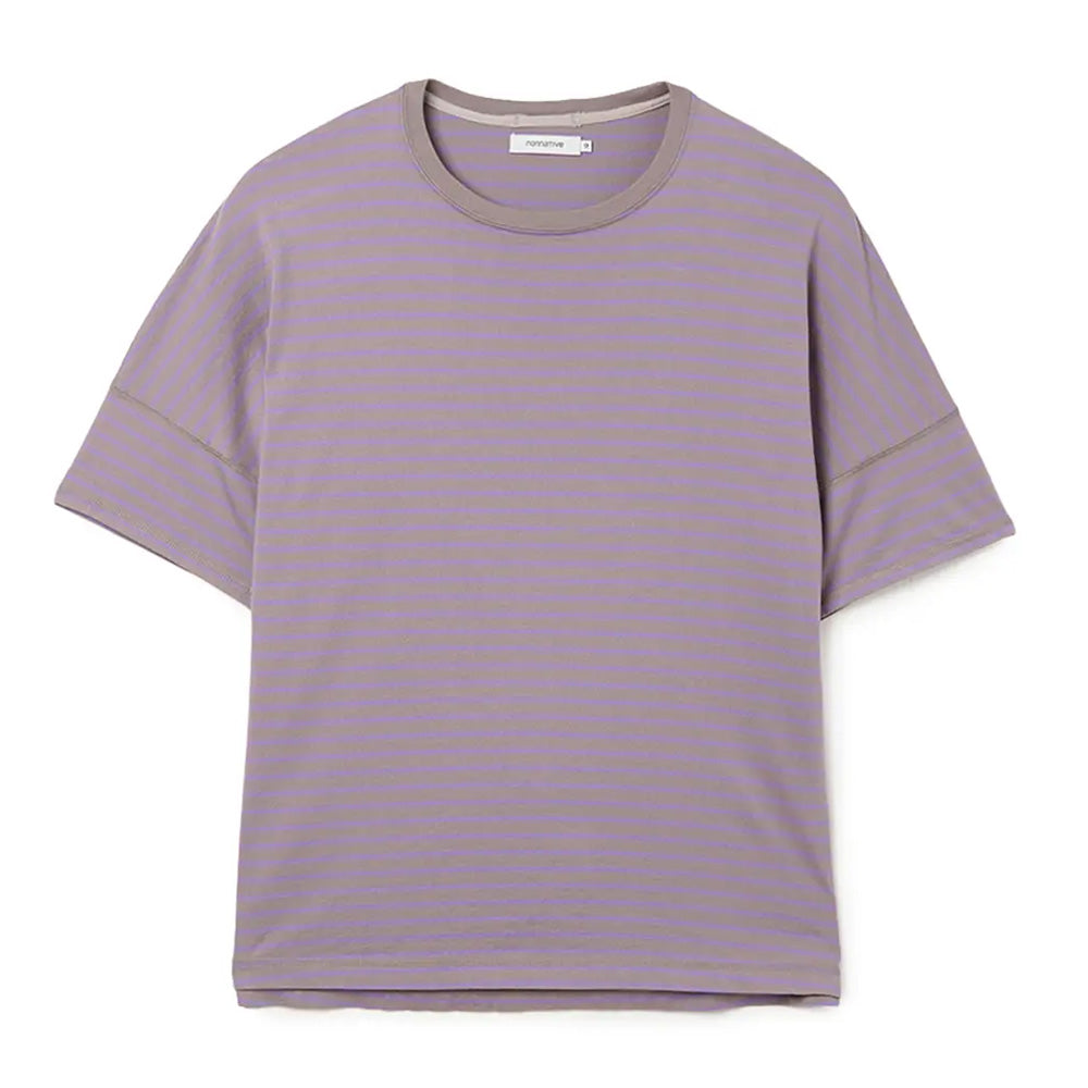 nonnative (ノンネイティブ) CLERK S/S TEE COTTON JERSEY BORDER NN