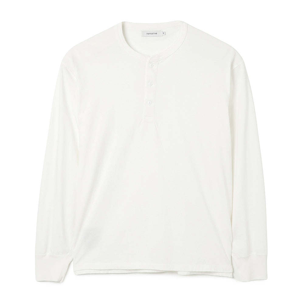 nonnative (ノンネイティブ) TROOPER L/S HENRY NECK TEE COTTON
