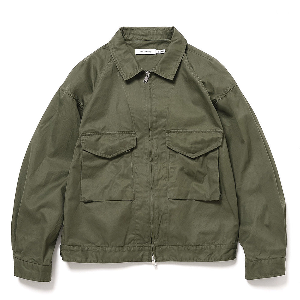 TROOPER SHORT JACKET COTTON GABARDINE