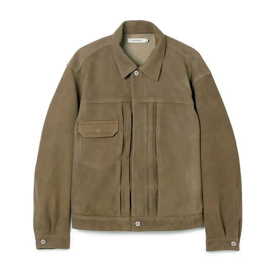 TRUCKER BLOUSON SHEEP LEATHER