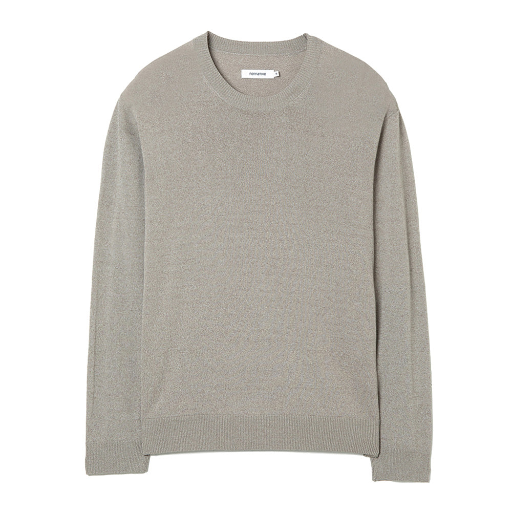 nonnative (ノンネイティブ) OFFICER CREW SWEATER RAYON NYLON YARN