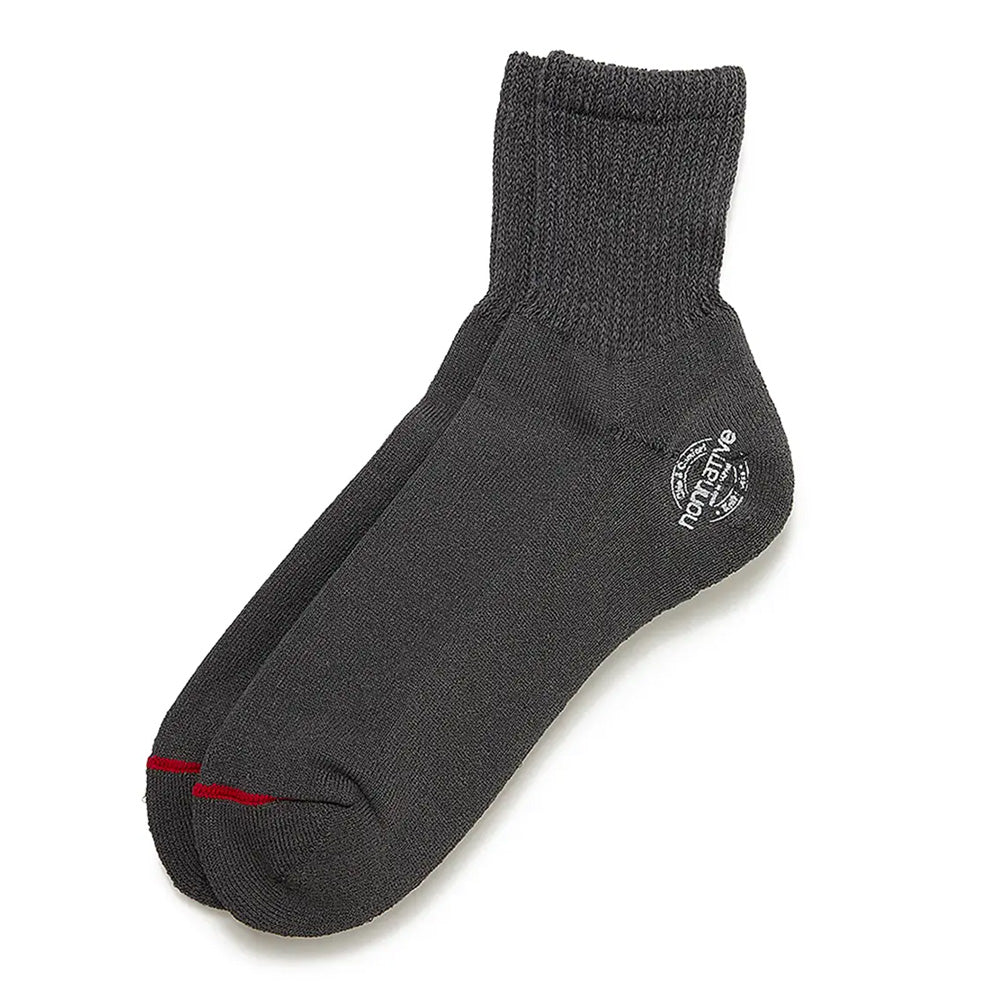 nonnative (ノンネイティブ) DWELLER SOCKS MID POLYESTER PAPER WOVEN