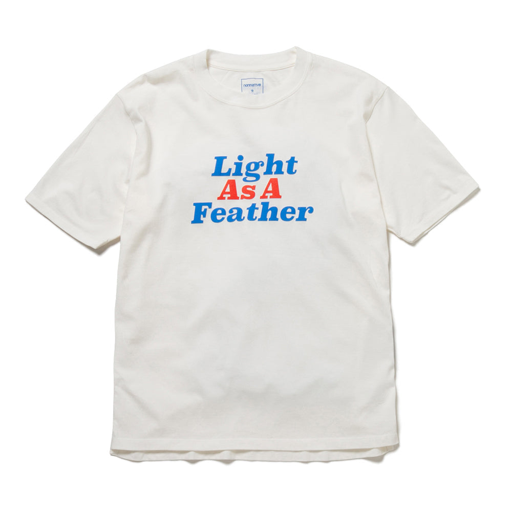 DWELLER S/S TEE LIGHT AS A FEATHER