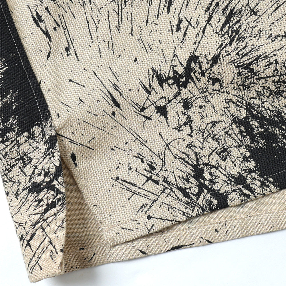 TSUJIMURA SHIRO ABSTRACT PAINT SHIRTS (Short-sleeve)