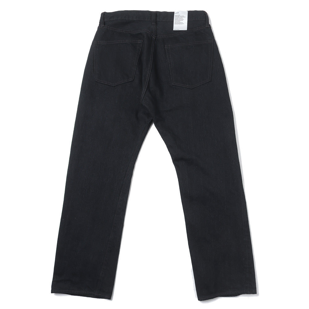 Straight 5 Pocket Pants/Black(One Wash)