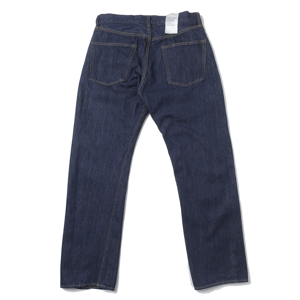 Straight 5 Pocket Pants/ Navy（One Wash）