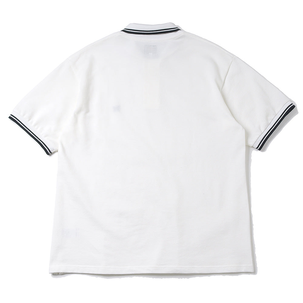 Shawl Collar S/S Polo - Cotton Pique