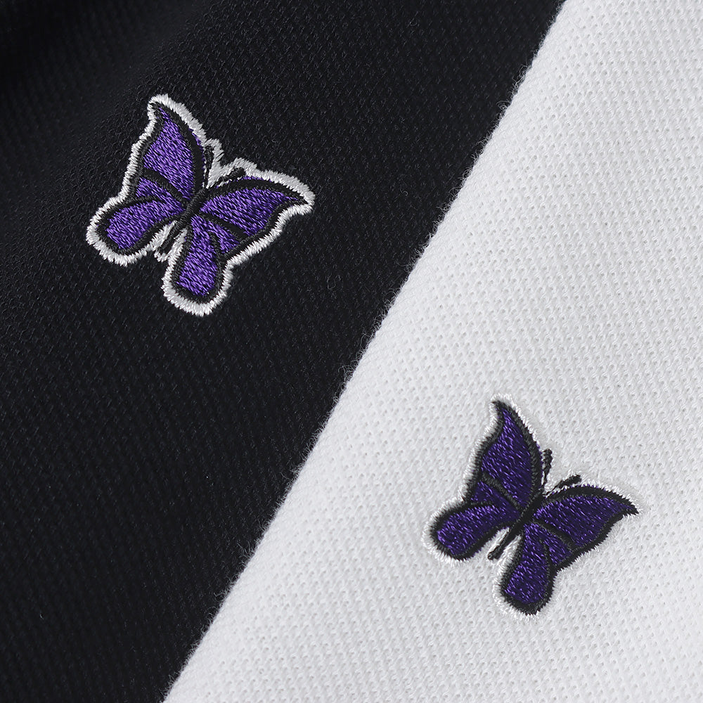 Shawl Collar S/S Polo - Cotton Pique