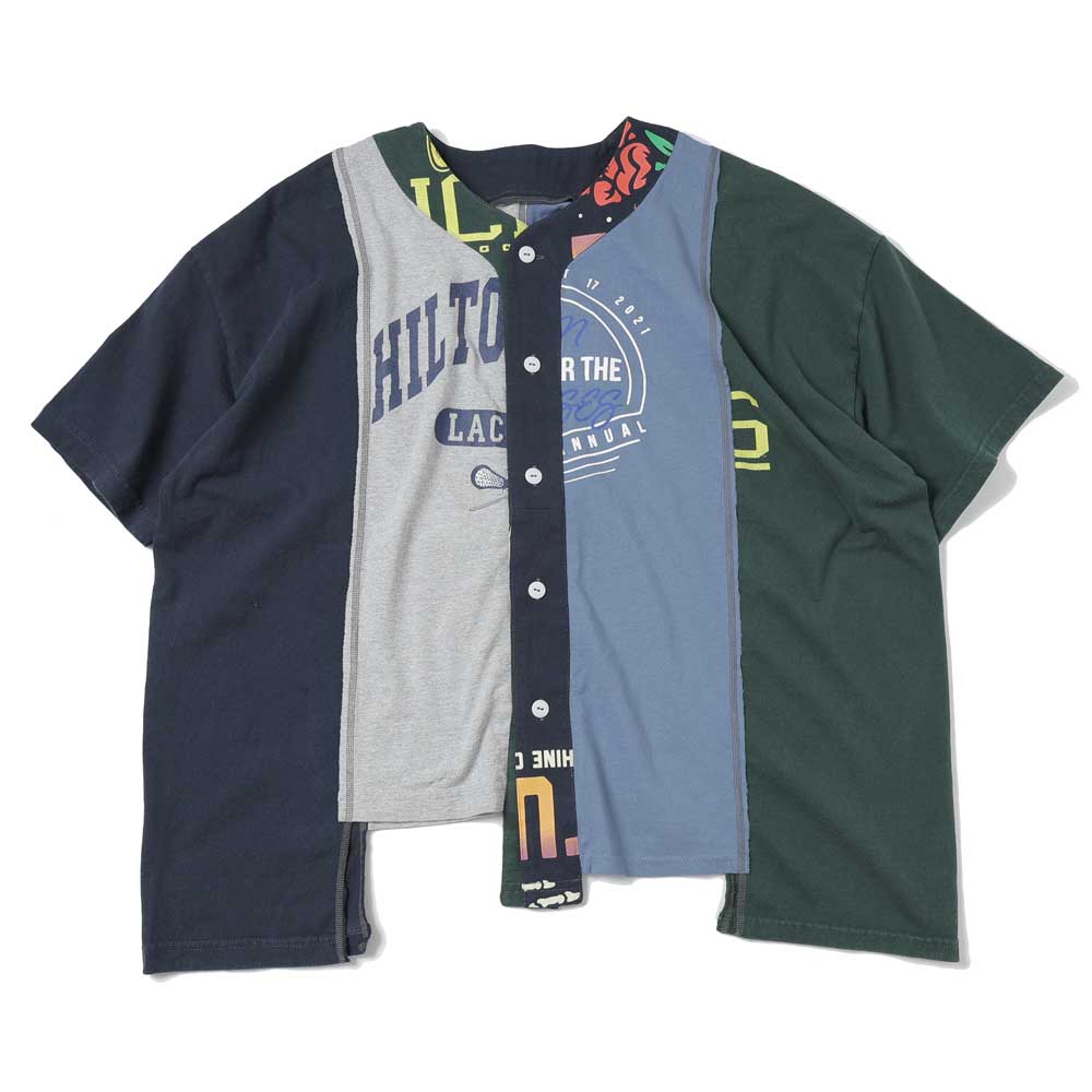 NEEDLES 4 CUT Wide Baseball Tee - College (QV412-5