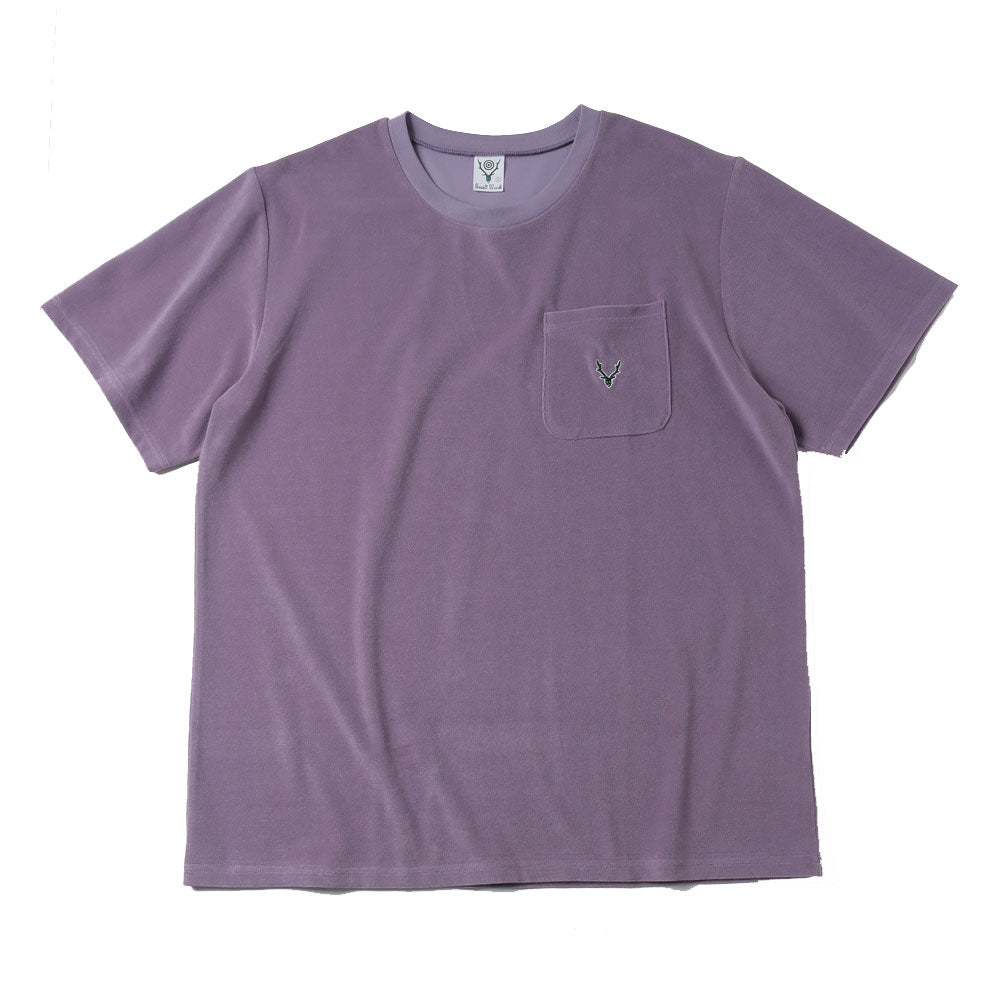 S/S Round Pocket Tee - C/PE Pile