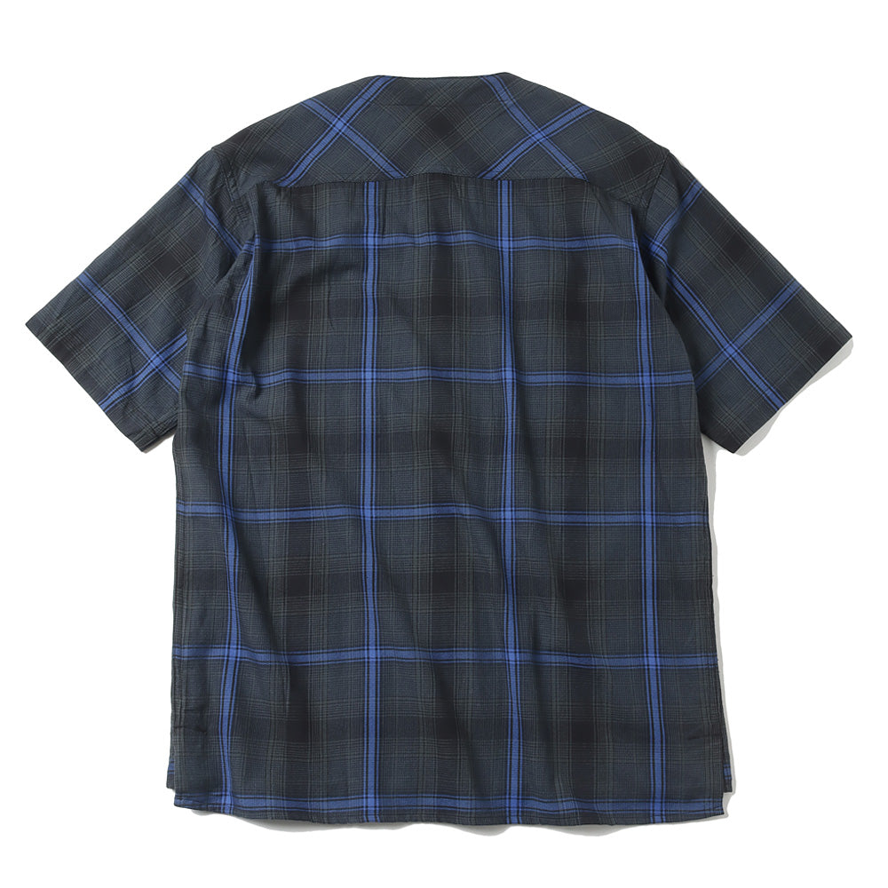 TRUCKER S/S SHIRT C/P TWILL OMBRE PLAID