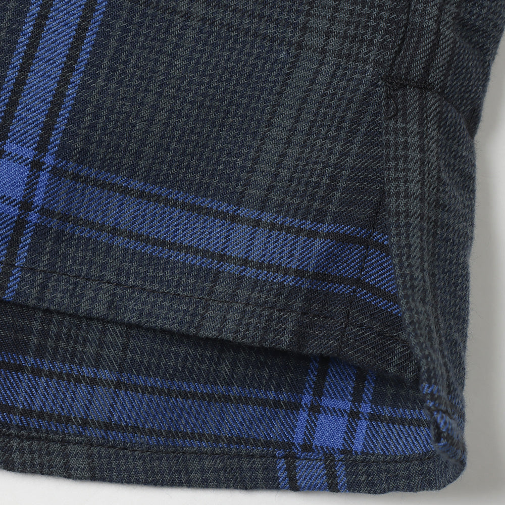 TRUCKER S/S SHIRT C/P TWILL OMBRE PLAID