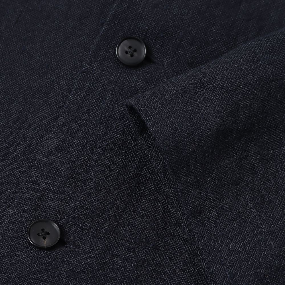 LINEN SILK TWEED HALF SLEEVED SHIRT
