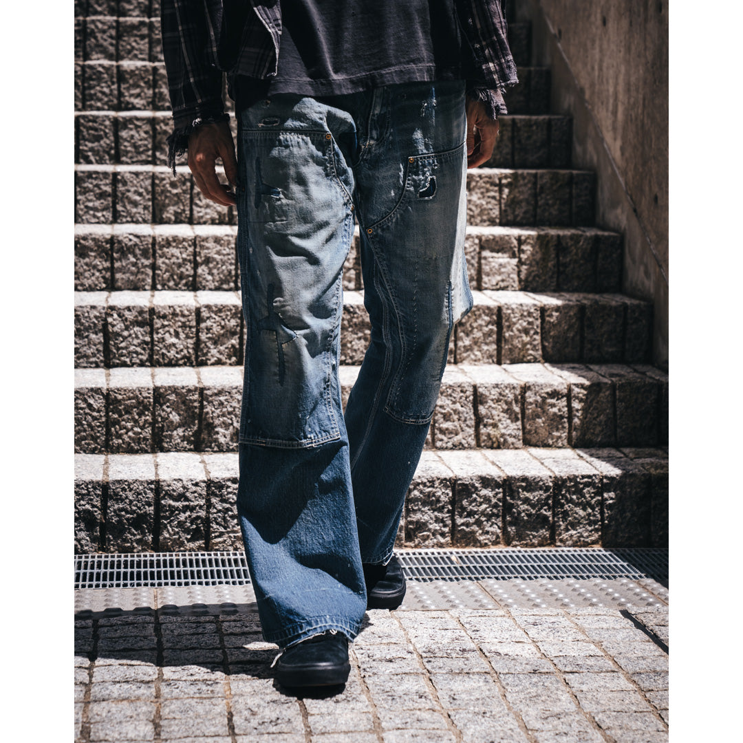 DOUBLE KNEE DENIM