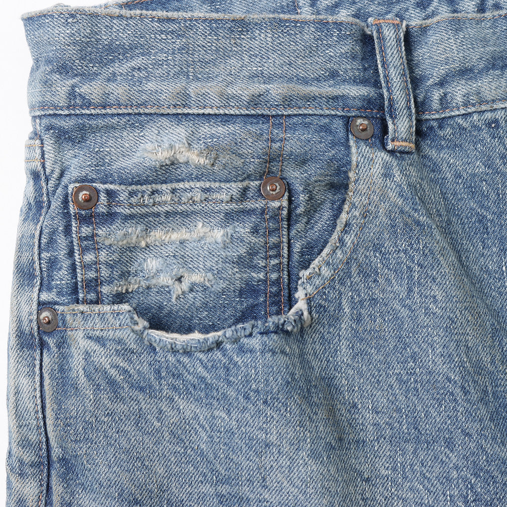 DENIM SHORTS DAMAGE