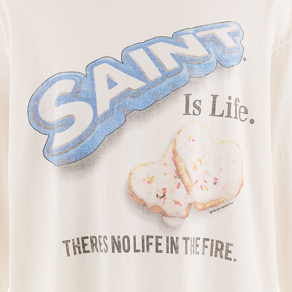 SAINT Mxxxxxx X SHERMER LS TEE HEART CKIE