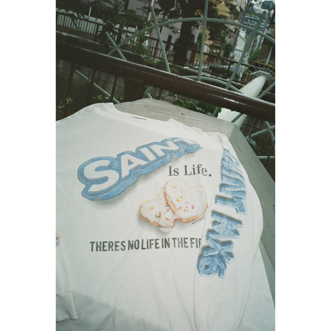 SAINT Mxxxxxx X SHERMER LS TEE HEART CKIE
