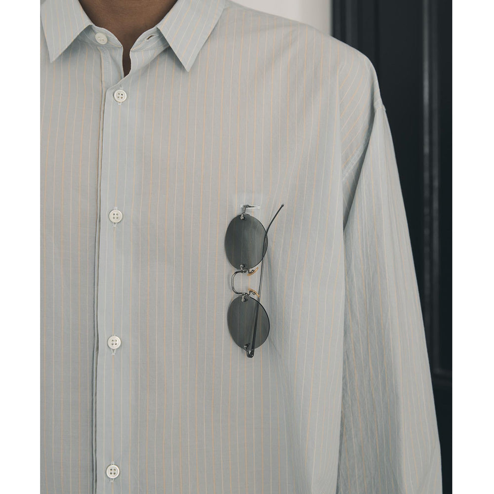 Gentle Resort Oversized Stripe Shirt