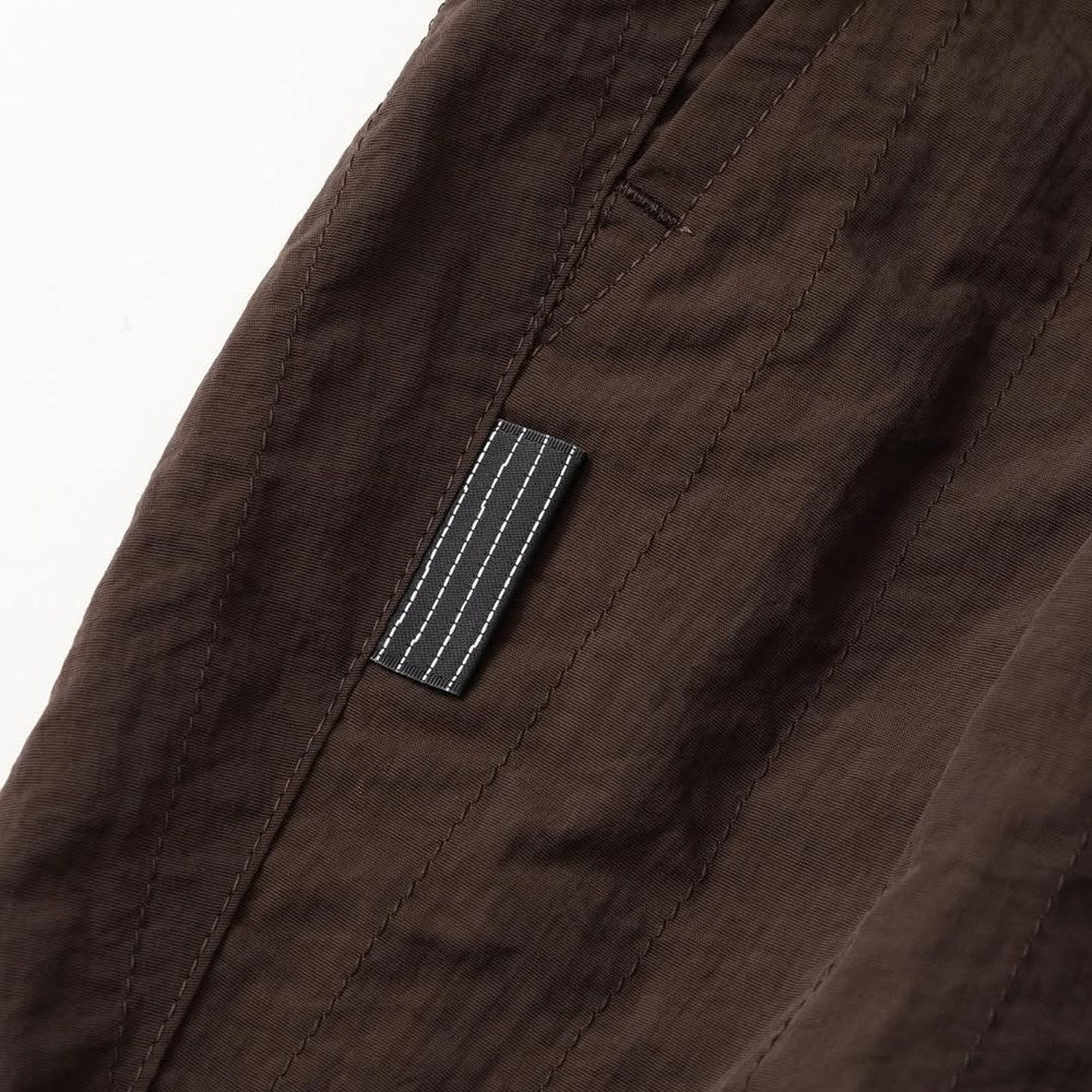NEW WIDE TEO TUCK PANTS(STITCHED NYLON)
