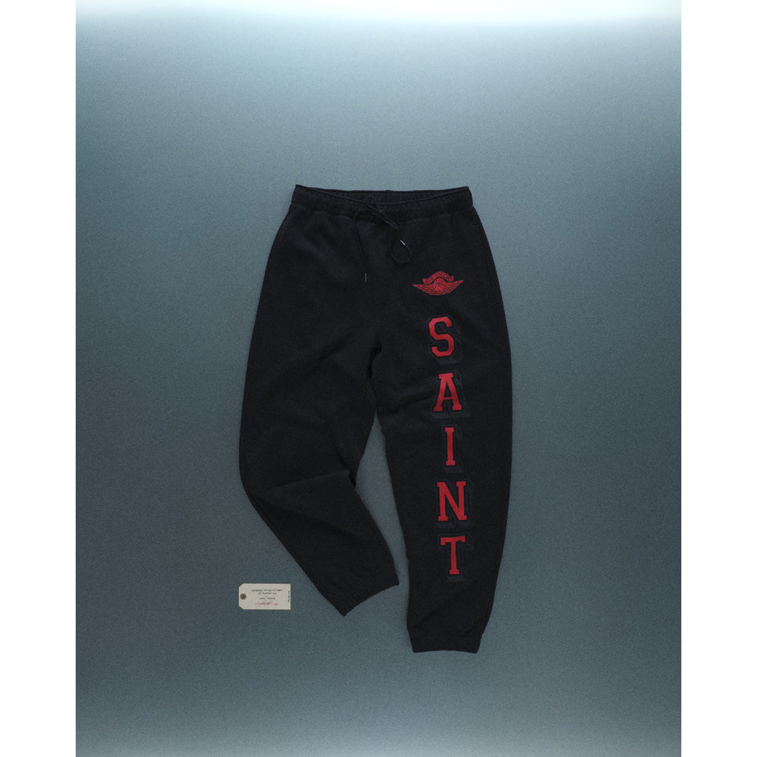 JORDAN BRAND × ©SAINT MXXXXXX (TIME) CAPSULE M J SM FLC PANT BLACK