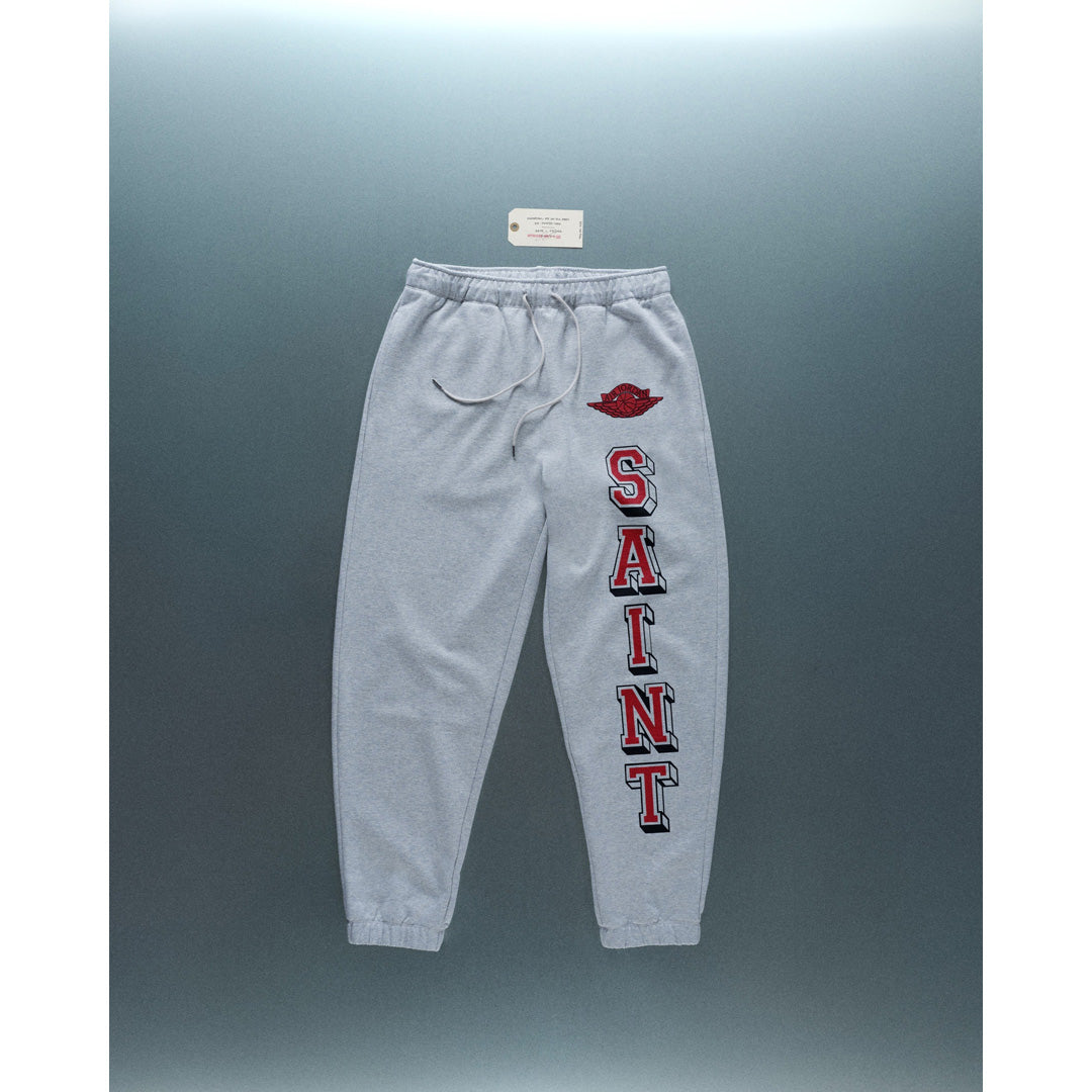 JORDAN BRAND × ©SAINT MXXXXXX (TIME) CAPSULE M J SM FLC PANT GRAY