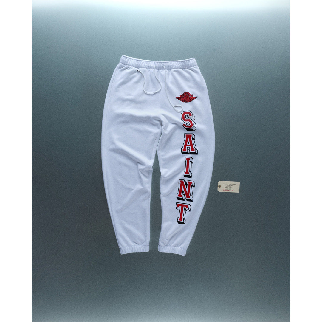 JORDAN BRAND × ©SAINT MXXXXXX (TIME) CAPSULE M J SM FLC PANT WHITE