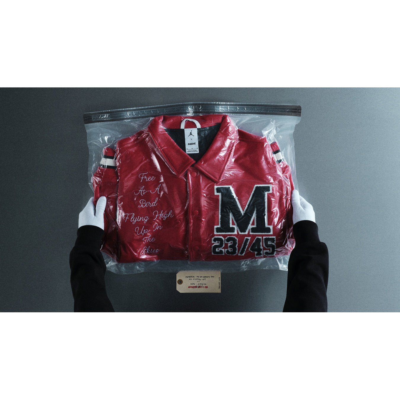 JORDAN BRAND × ©SAINT MXXXXXX (TIME) CAPSULE M J SM VARSITY JKT