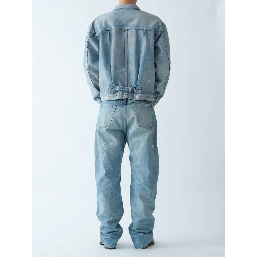 T-BACK DENIM JACKET