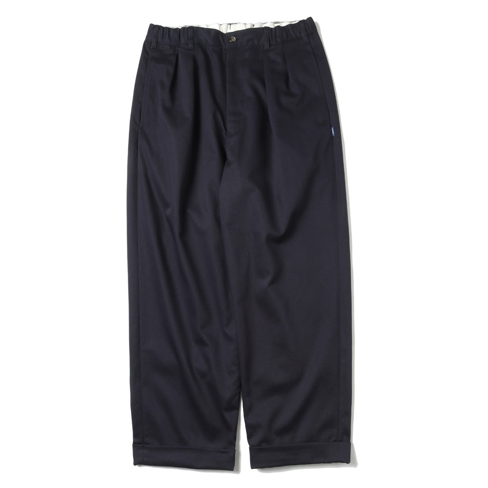 Cotton Chino Tuck Trousers