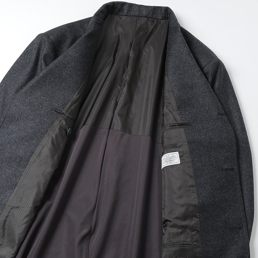 Unlikely Assembled Blazer Wool Flannel