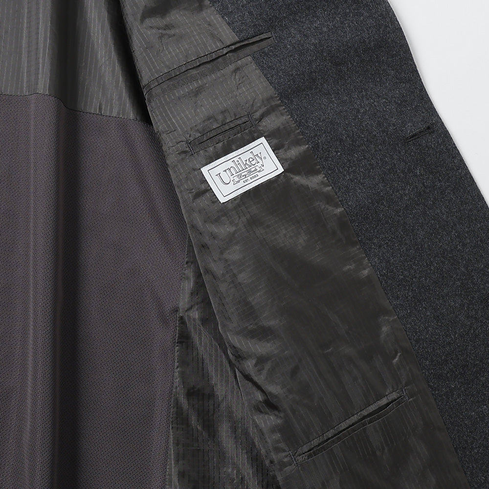 Unlikely Assembled Blazer Wool Flannel
